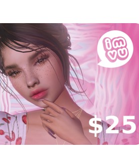 IMVU $25 NZ Game Card Key 